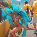 ジャマイカのサンバカーニバル「Bacchanal Jamaica」のセクシーなダンサー達