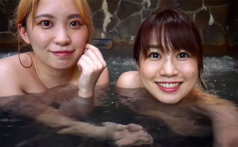 【 ゆくほくちゃんねる】Youtubeの規制ギリギリ！？美人姉妹Youtuberが関西貸切温泉ランキング１位の温泉を訪問！