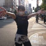 ノーブラで上野の街をランニングする露出大好き女性Youtuber【 るみちゃんねる-ぱわふるみ-】