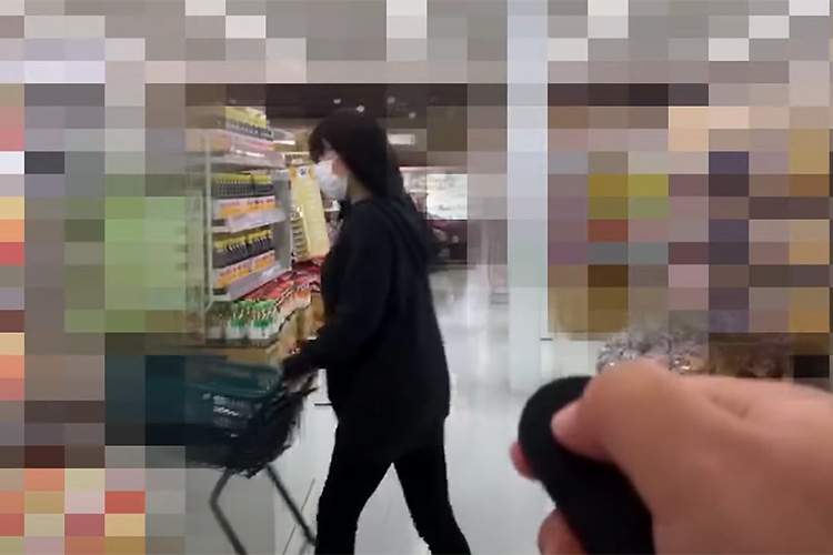 【ほぼAV】遠隔ローターを入れた状態でスーパーで買い物する人妻Youtuber【ちょうどいい人妻】