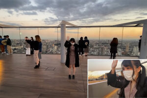 渋谷の展望施設「SHIBUYA SKY(渋谷スカイ)」でオシッコするマジキチ女性Youtuber