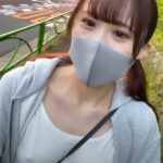 ノーブラ白Ｔシャツの乳首びんびん状態で駒澤大学近辺をお散歩するエロ系Youtuber【ゆめの㊙️動画】