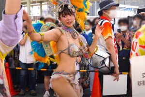 夏祭り　ポロリ　乳首 
