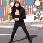 ダンス中におっぱいポロリ！女子大生のハプニング動画