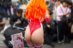 露出狂コスプレイヤー　無修正JC3 twitter まんこ 