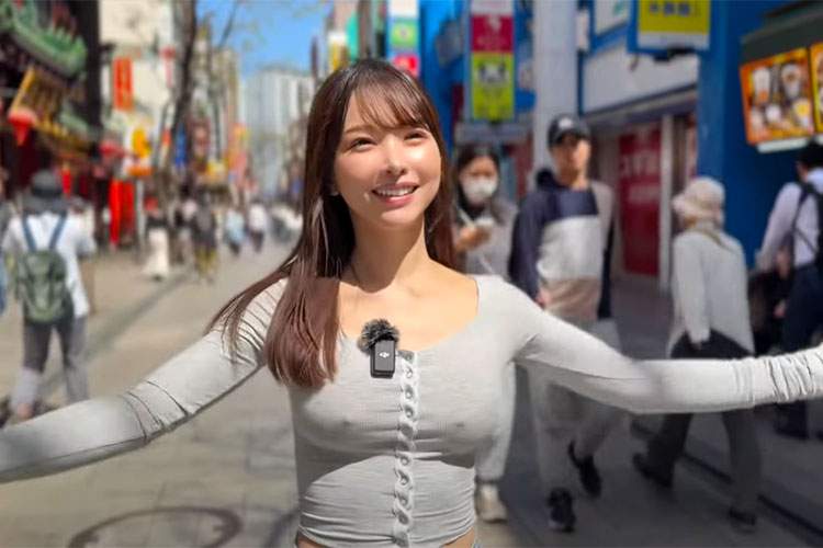 【第８回】横浜中華街をノーブラ散歩するエロ系女性Youtuberまとめ