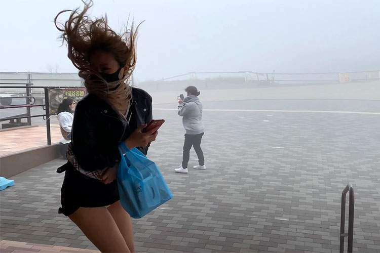 【箱根】強風の大涌谷を撮影していたら素敵なハプニングが起こる！！
