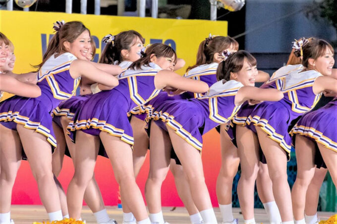 【画像】 女子大生チア、ただのスケベ集団になるｗｗｗ