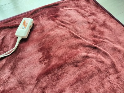 【朗報】 電気毛布、温かすぎる