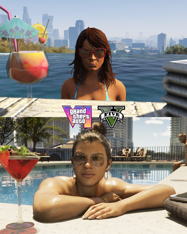 【画像】 『GTA6』の女キャラのクオリティー上がりすぎ