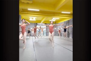 とあるバレエ教室のレッスン風景を撮影した、ただそれだけの動画