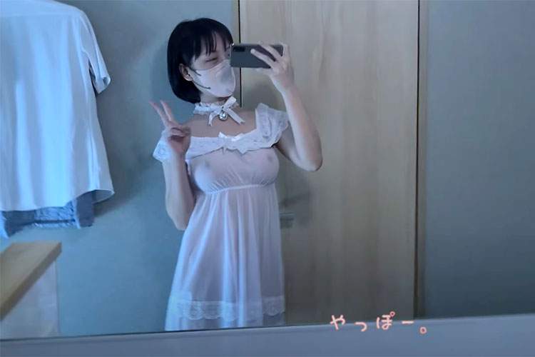 「この動画は衣服の機能を紹介する目的です(ｷﾘｯ)」と言う建前でおっぱいほぼモロ見えな動画を公開するYoutuber【喜友名みお mio kyuuna】