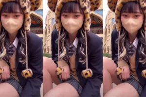 【ライブ切り抜き】ディズニーシーでわざわざライブ配信してる制服JK