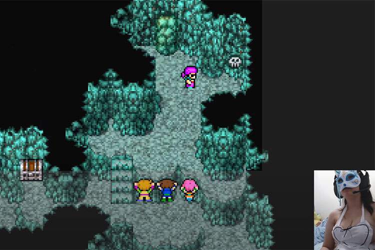 ノーブラや裸エプロン姿でゲーム実況する福原の現役泡姫！！【お風呂屋さんのふかち【ミスヘブン】】