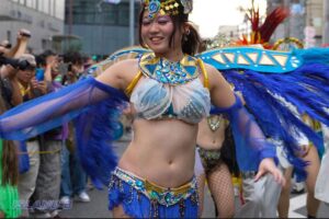 【くにたち富士見台フェスティバル2025】ウニアンのサンバダンサー達による熱気あふれるパフォーマンス一部始終！A