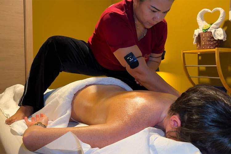 【63分】タイ式オイルマッサージのASMR動画