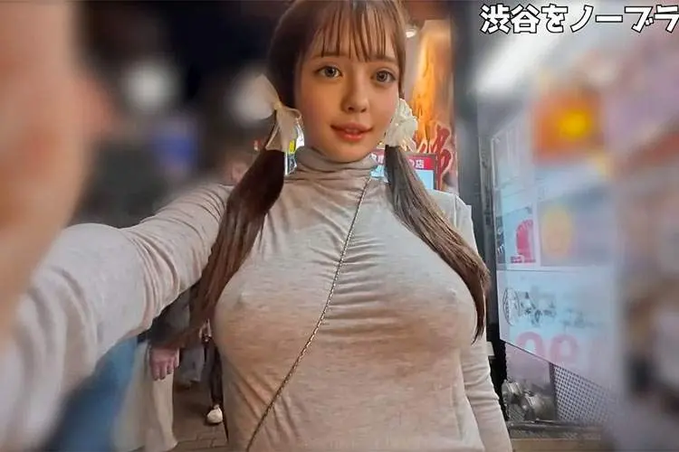 初めてのYoutube動画投稿が「渋谷でのノーブラ散歩」だったYoutuber【えまチャンネル】