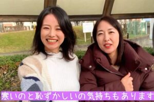 ママ友にノーブラでYoutubeに出演して貰うYoutuber【マイとユカ】
