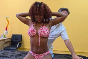 ロシアの人気整体チャンネルに黒人女性モデルが出演するとこうなる【Slava-Semeshko】