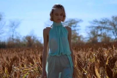 若い金髪の女の子がスケスケ衣装で乳首見えまくってるMV【Pudendum】a