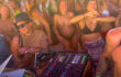 【Boom-Festival-】DJのすぐ側におっぱい丸出しでやってきた女性客1