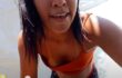 ノーブラキャミソール姿でシャワーを浴びるブラジル人Youtuber【Kelly-Muniz】1